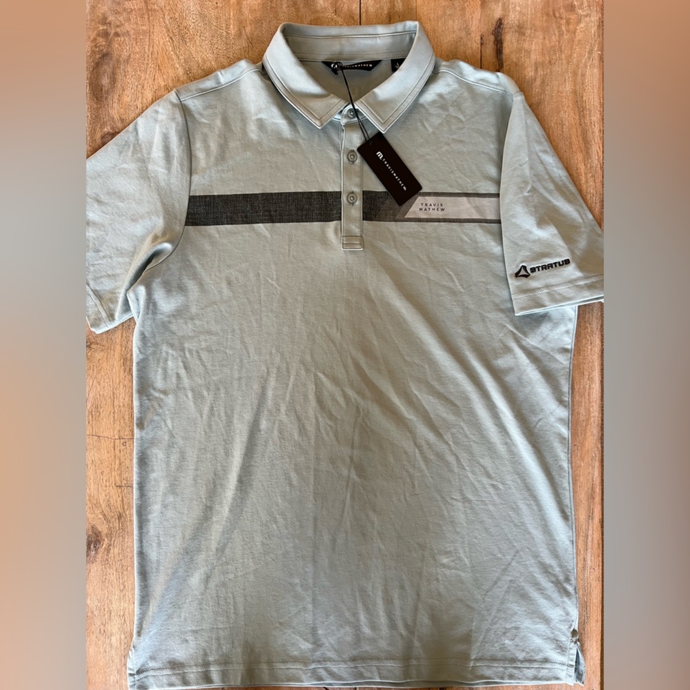 Tech Polo Shirt - Light Sage Green
